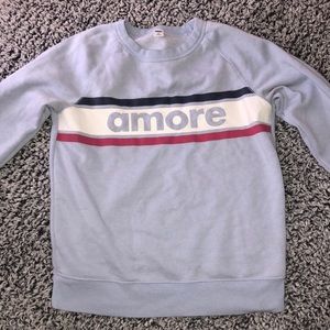 XS Light blue Sweatshirt